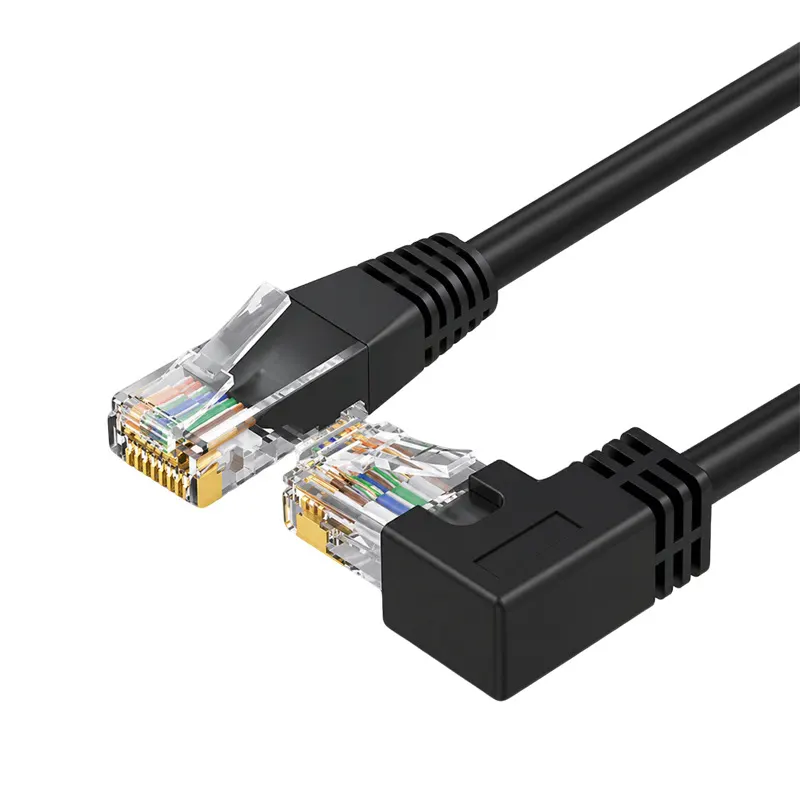 Right Side Angled Cat6 Cable