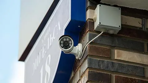 Outdoor AP & CCTV outdoor cable project